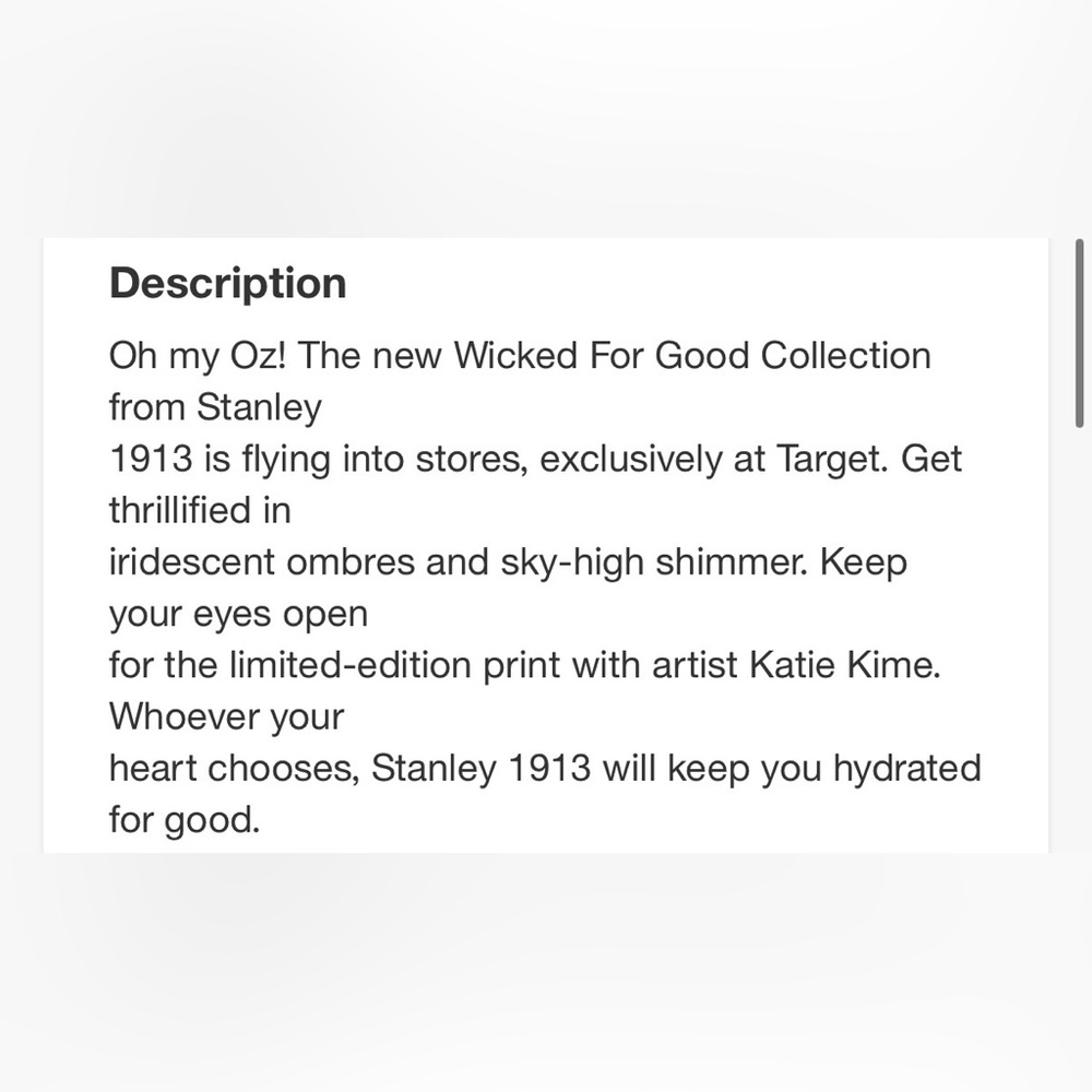 Stanley Wicked For Good Glinda 40 oz Flowstate Quencher - Picture 5 of 6